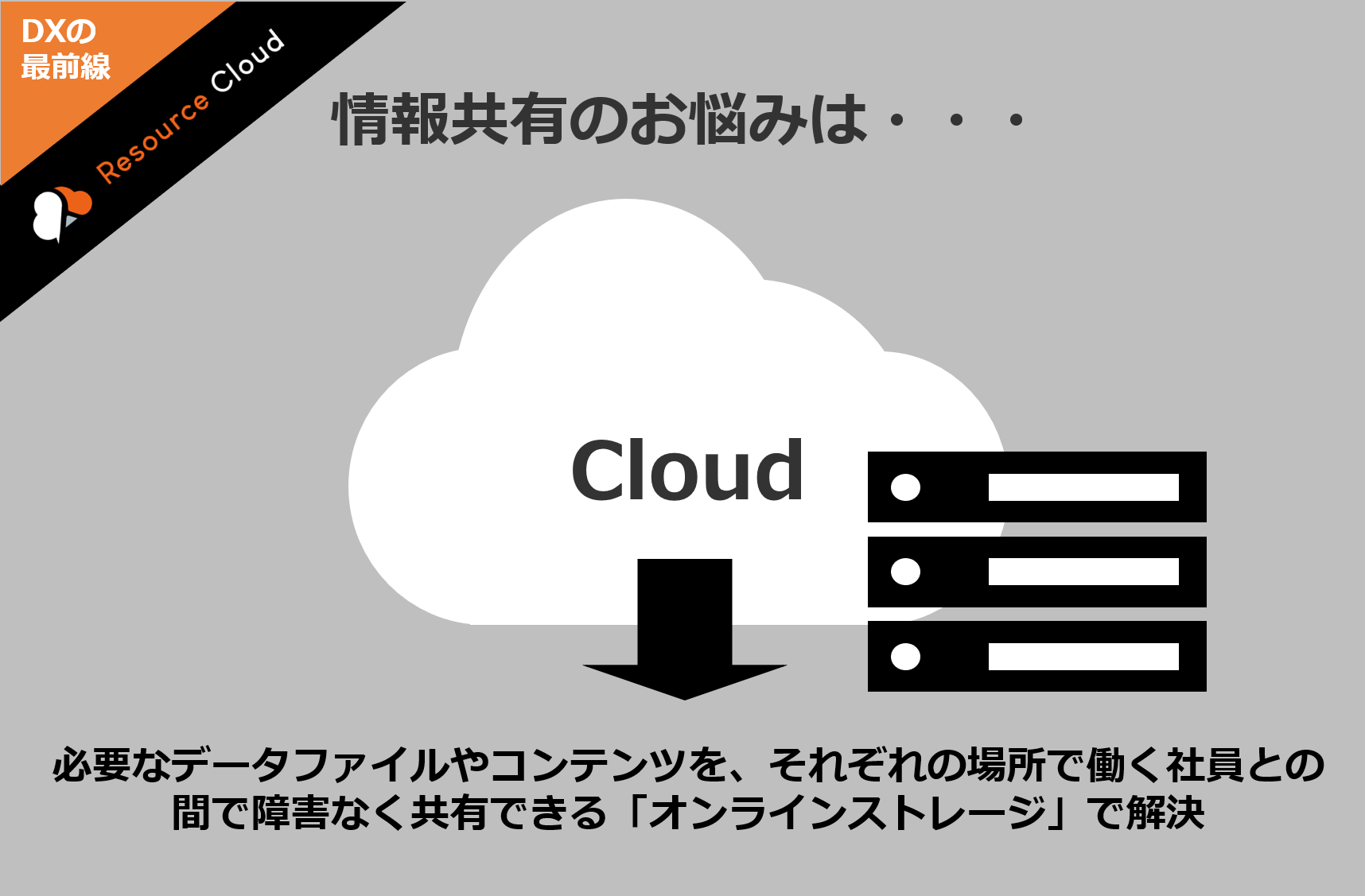 クラウドストレージ オンラインストレージ でデータやコンテンツの管理 共有を効率化